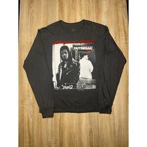 A Boogie vs Artist Monster Outbreak Tour Grey Longsleeve TShirt Small